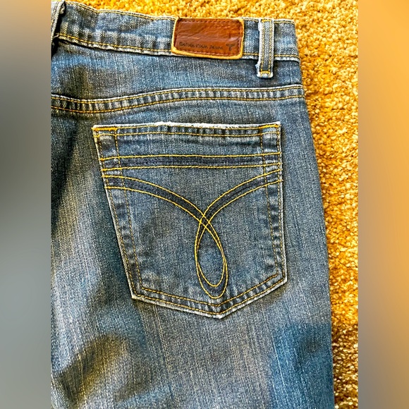 Calvin Klein Jeans Flare Leg Distressed size 10 - Picture 10 of 16